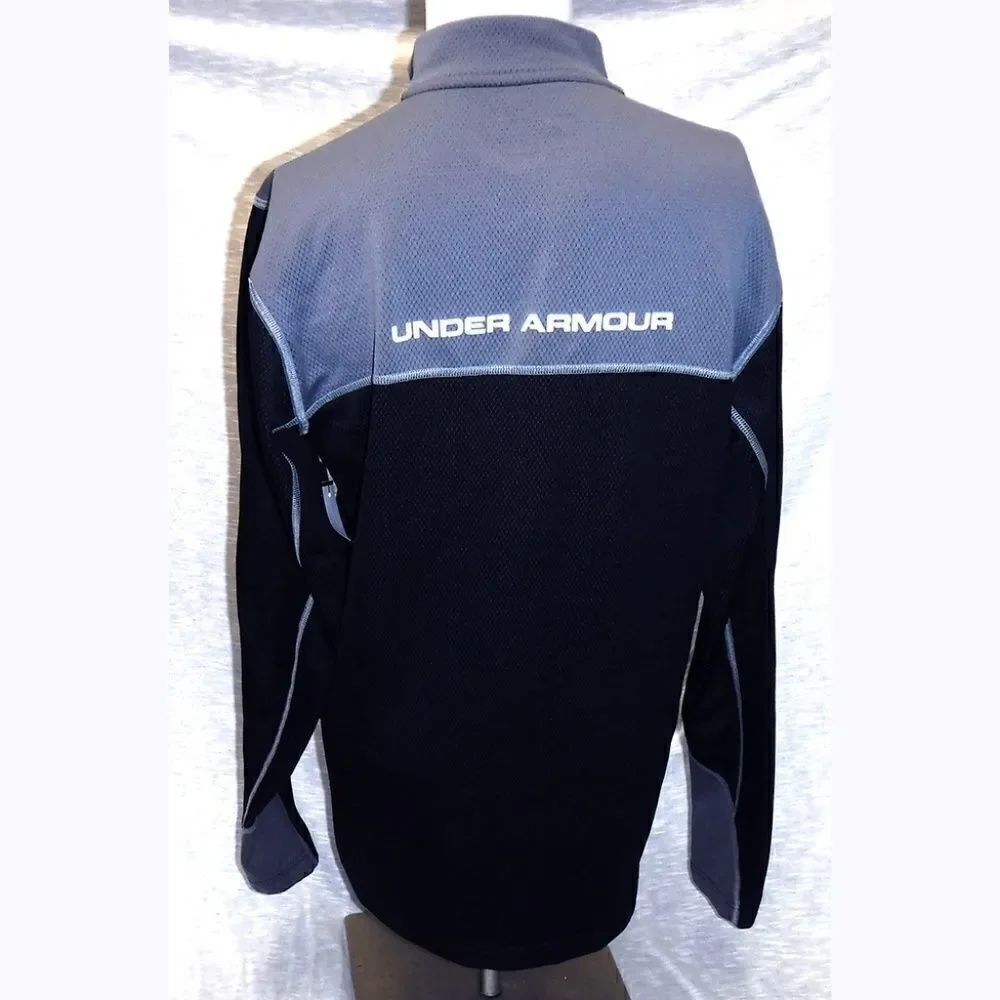 Under Armour Cold Gear gray black jacket - Picture 4 of 5